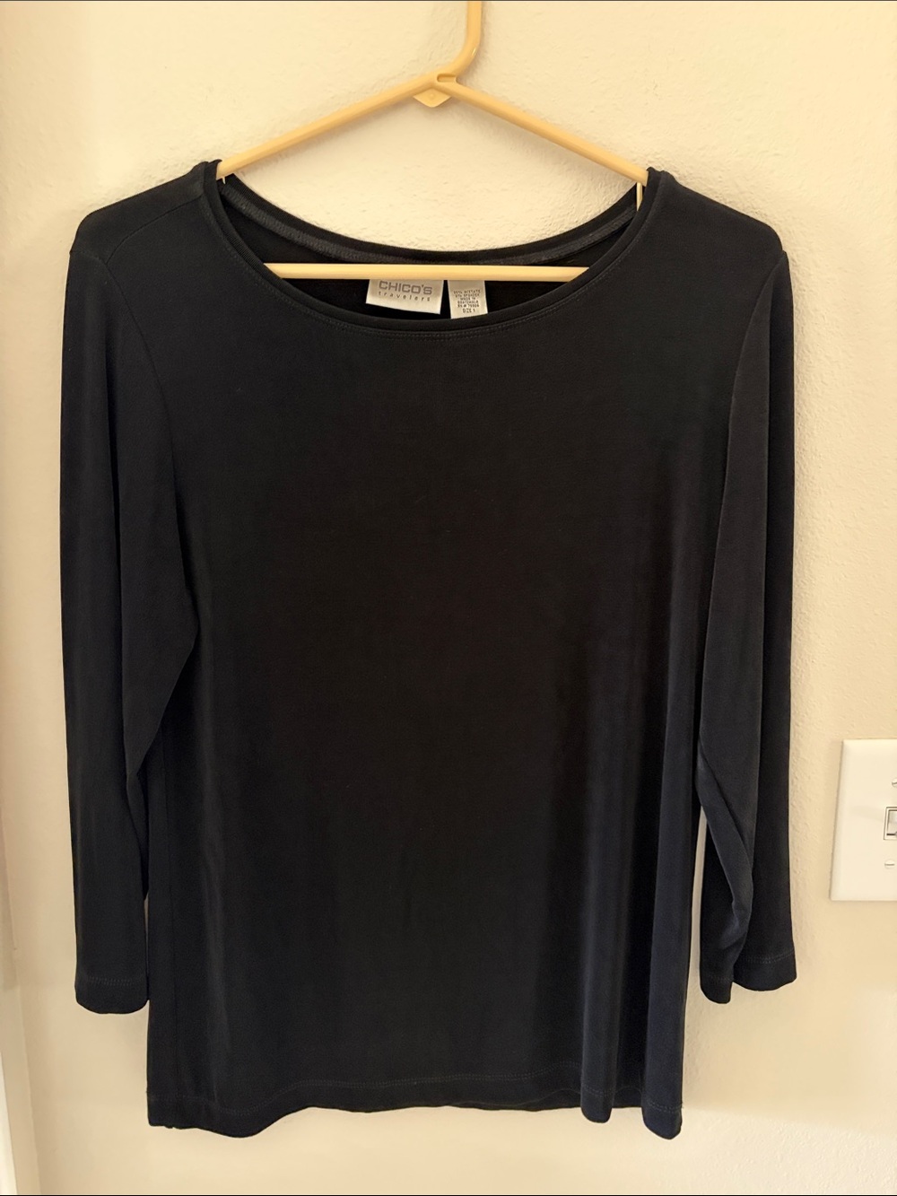 Chico's Travelers Two Piece Pantsuit-size 1 (ladies 8-10)